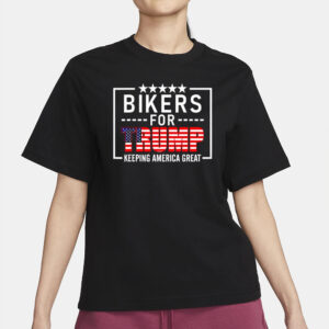 Bikers for Trump: Keep America Great with Trump 2024 T-Shirts 6 Bikers for Trump keep American great Trump 2024 T-shirts2