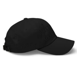 Black on Black: The Ultimate Dark MAGA Hat 9 (Black on black) Dark MAGA Hat