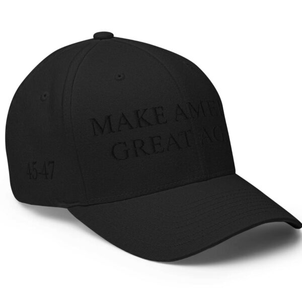 Blackout MAGA Hat, Make America Great Again Hat Cap