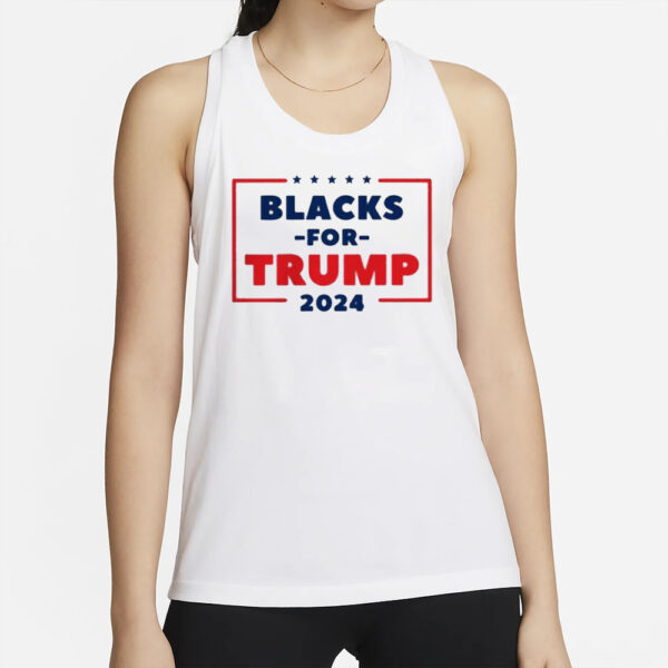 Blacks For Trump 2024 T-Shirts2