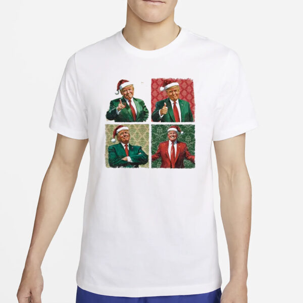 Boho Christmas Trump png, Happy Holidays png, Merry Vibes png, My President, 2024 Trump png t shirts1