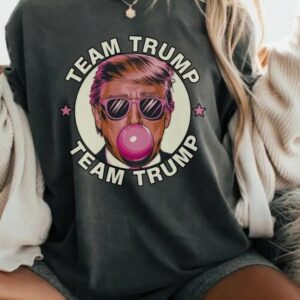 Bubble Gum Trump Shirt: Show Your Support in Comfort and Style 5 Bubble Gum Trump Shirt, Team Trump T-shirt, Comfort Colors T-shirt, Vote Trump Tee, Trump 2024, Size up for Oversized, Comfort Colors Tee1
