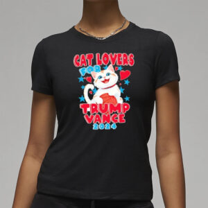 Cat Lovers for TRUMP VANCE 2024: The Purrfect Political Fashion Statement 7 Cat Lovers For TRUMP VANCE 2024 fashion trends shirt3