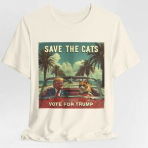 Cats for Trump: Show Your Republican Pride and Support for Trump 2024 6 Cats for Trump, Republican Shirt, Trump 2024 Shirt, Conservative Gift, Trump shirt, Patriotic Shirt, Save the Cats Vote for Trump2