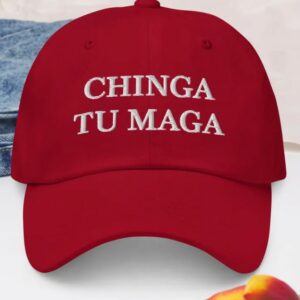 Chinga tu MAGA: Embroidered Dad Cap for the Bold and Patriotic 3 Chinga tu MAGA - Embroidred dad cap1