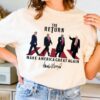 Comfort Colors The Return Make America Great Again-Trump Walking Shirt for Shirt and More, Trump Shirt Beetles Funny Trump Shirt, Trump 2024