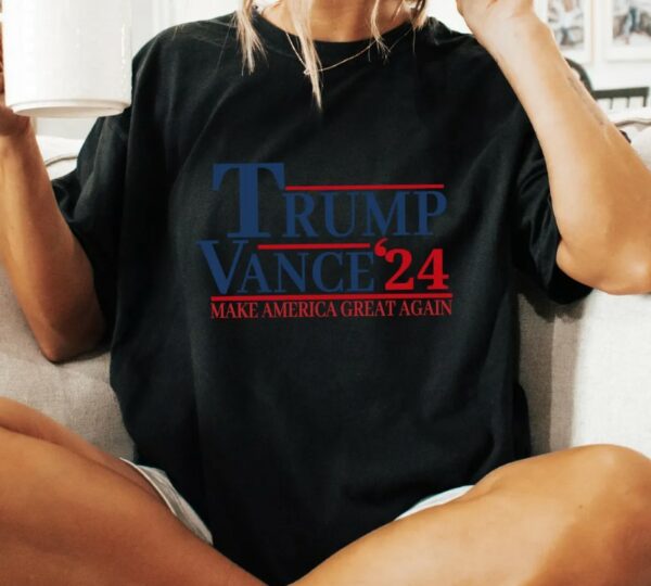 Comfort Colors Trump 2024 Shirt, Trump Vance 24, Trump 2024 Election, JD Vance Shirt, MAGA Trump 2024, Never Surrender Donald Trump T-Shirt2