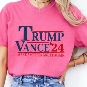 Comfort Colors Trump 2024: Support Trump and Vance in the 2024 Election 7 Comfort Colors Trump 2024 Shirt, Trump Vance 24, Trump 2024 Election, JD Vance Shirt, MAGA Trump 2024, Never Surrender Donald Trump T-Shirt3