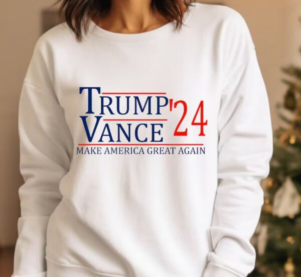 Comfort Colors® Donald Trump Sweater, Trump Vance 24 Sweatshirt, Trump 2024 Sweater, Support Trump Hoodie, President Trump, Republican Gift1