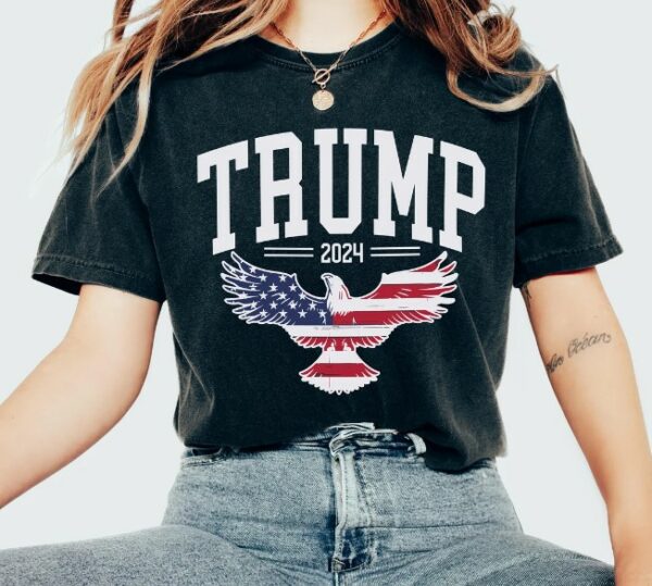 Comfort Colors® Shirt, Trump 2024 Shirt, American Flag Shirt, Pro Trump Shirt, Pro America Shirt,Trump 2024 Shirt,Republican Shirt,MAGA 20241