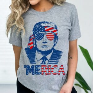 Celebrate Independence Day with a Custom Trump 'Merica Shirt: Show Your Patriotic Spirit 5 Custom 4th of July Shirt,Trump 'Merica Shirt,Trump Shirt,4th of July Shirt,American Shirt,4th of July party,Independence Day,Patriotic tee1