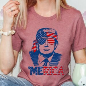 Celebrate Independence Day with a Custom Trump 'Merica Shirt: Show Your Patriotic Spirit 6 Custom 4th of July Shirt,Trump 'Merica Shirt,Trump Shirt,4th of July Shirt,American Shirt,4th of July party,Independence Day,Patriotic tee2