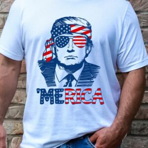 Celebrate Independence Day with a Custom Trump 'Merica Shirt: Show Your Patriotic Spirit 7 Custom 4th of July Shirt,Trump 'Merica Shirt,Trump Shirt,4th of July Shirt,American Shirt,4th of July party,Independence Day,Patriotic tee3