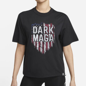 DARK MAGA: Unleash Your Patriotic Spirit with Trump 2024 T-shirt 5 DARK MAGA Election 2024 Unisex Cotton Shirt, Trump 2024 T-shirt1