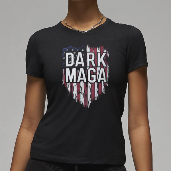 DARK MAGA Election 2024 Unisex Cotton Shirt, Trump 2024 T-shirt3