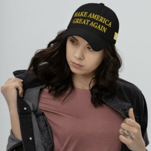 DARK MAGA - GOLD MAGA HAT: Show Your Patriotism with Style 10 DARK MAGA - GOLD MAGA HAT USa