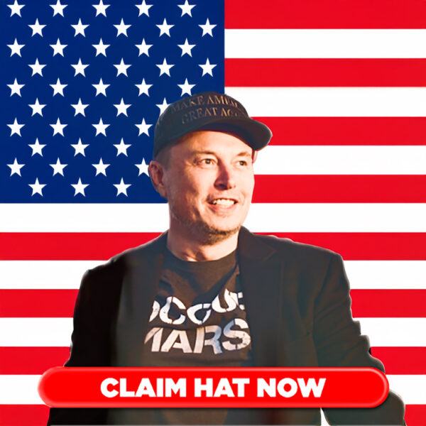 DARK MAGA hat just like Elon Musk wore on stage USA