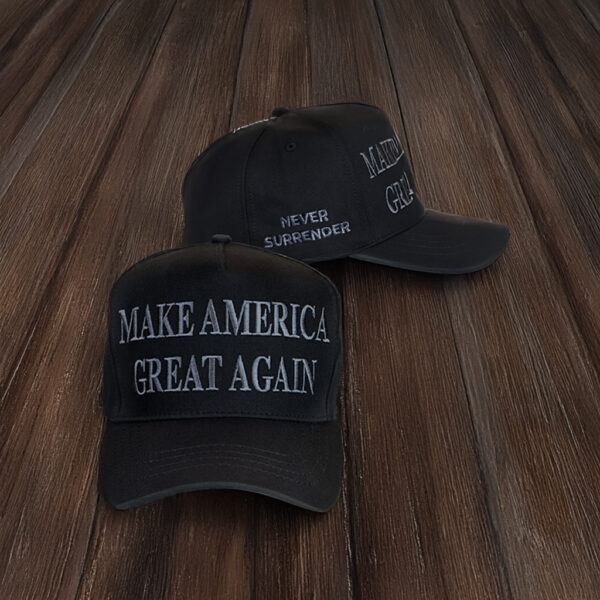 DARK MAGA hats just like Elon Musk wore on stage