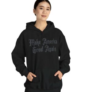 Unleash Your Dark Gothic Patriotism: MAGA Hoodie Shirt 6 Dark Gothic MAGA Hoodies Shirt