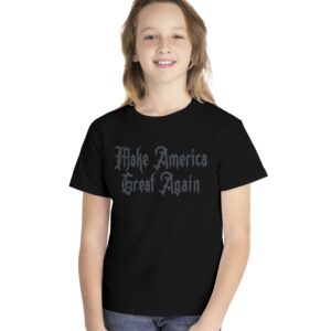 Dark Gothic MAGA Youth T-Shirt: Unleash Your Patriotic Spirit 3 Dark Gothic MAGA Kid's, Youth T-Shirts