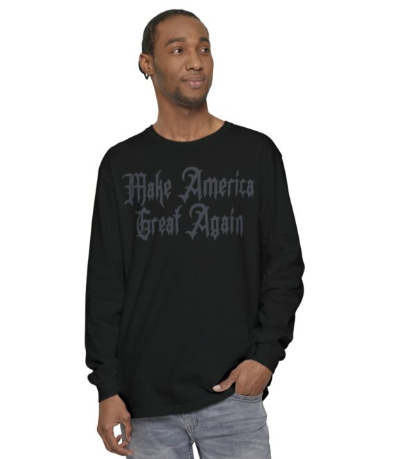 Dark Gothic MAGA Long Sleeve Shirts