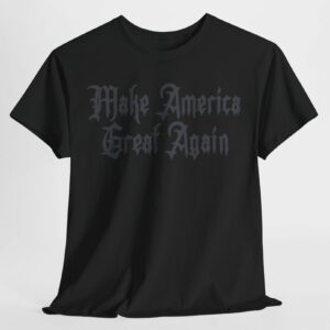 Unleash Your Dark Gothic Patriotism: MAGA Unisex T-Shirt 6 Dark Gothic MAGA Unisex T Shirts
