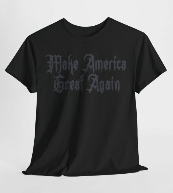 Unleash Your Dark Gothic Patriotism: MAGA Unisex T-Shirt - Image 3