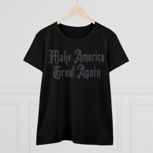 Unleash Your Dark Gothic Spirit: MAGA Women's T-Shirt 6 Dark Gothic MAGA Women's T-Shirts