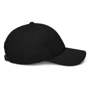 Embroidered Black Hat: Show Your Dark MAGA Pride 8 Dark MAGA Embroider Black Hat