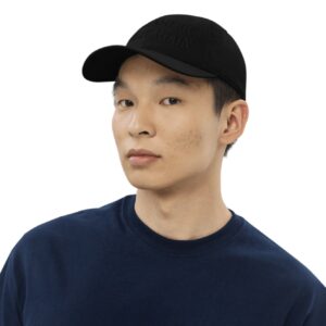 Embroidered Black Hat: Show Your Dark MAGA Pride 7 Dark MAGA Embroider Black Hat Caps