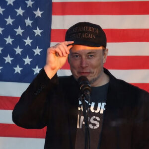 ELON MUSK IS DARK MAGA HAT: Show Your Support for the People's Champion 5 Dark MAGA Hat Elon Musk at Trump Butler rally