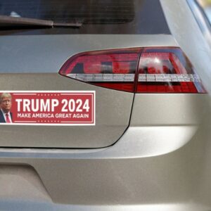 Donald Trump 2024 Car Magnet Political Car Decal Patriotic Bumper Sticker Republican Campaign Merchandise Conservative Gift Election 2024 4 Donald Trump 2024 Car Magnet Political Car Decal Patriotic Bumper Sticker Republican Campaign Merchandise Conservative Gift Election 20241