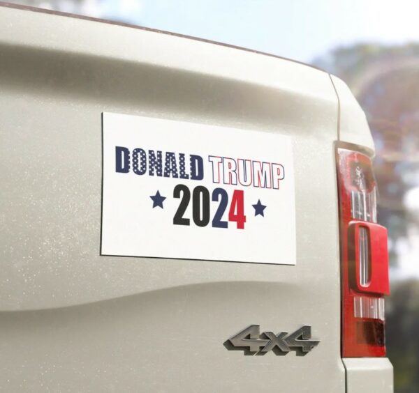 Donald Trump 2024 Car Magnet, Take America Back, Trump For President, American Patriot, Gift for Mom & Dad, Vote Trump 2024 Car Magnets.1