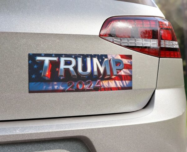 Donald Trump 2024 Election Car Magnet (MAGA)