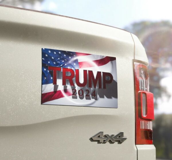 Donald Trump 2024 Election Car Magnet1