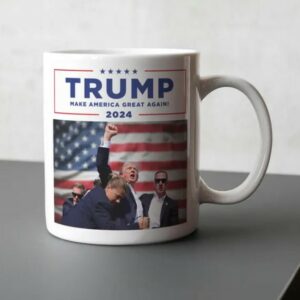The Ultimate Trump Mug: Commemorate the 2024 Election with a Touch of Humor 3 Donald Trump Assassination Attempt Mug, Donald Trump Cup, Trump 2024 Mug, US President Mug, Funny Trump Mug, US Election 2024 Mug1