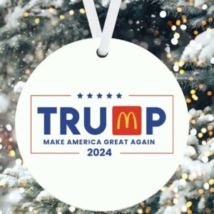 Celebrate the Holidays with Donald Trump McDonald's Ornaments 3 Donald Trump McDonalds Ornaments