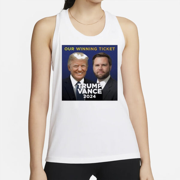 Donald Trump Our Winning Ticket Trump Vance 2024 Shirt2