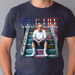 Thug Life Donald Trump Shirt: Patriotic Outfit for Trump 2024 7 Donald Trump Thug Life Shirt, Patriotic Outfit, Donald Trump Shirt, President Trump, Sarcastic Donald Trump Tee, Funny Trump 20243