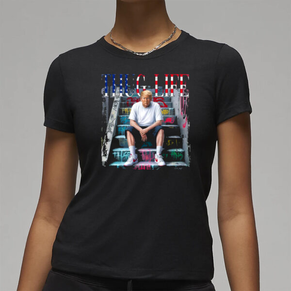 Donald Trump Thug Life T-Shirt3