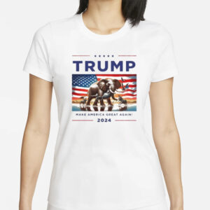 Show Your Support: Donald Trump Vance 2024 Election Elephant Conservative US Flag T-shirt 5 Donald Trump Vance 2024 Election Elephant Conservative US Flag T-shirt1