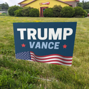 Show Your Support: Trump 2024 Election Yard Sign for Republican Voters 5 Election Sign Trump 2024, Republican Support Signage Yard Sign1