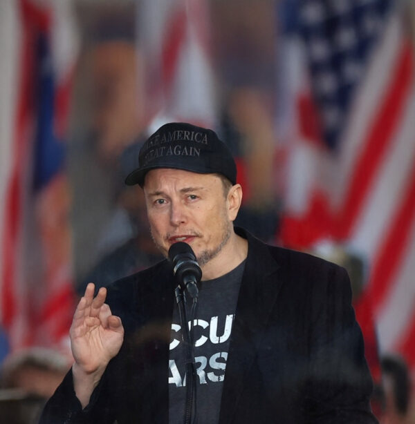 Elon Dark Maga Hat Caps