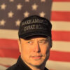 Elon Musk Dark MAGA Hat