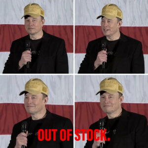 Elon Musk GOLD MAGA Hat