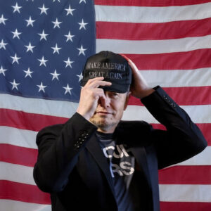 Elon Musk's MAGA Hat Stuns the Internet 5 Elon Musk puts on his MAGA hats