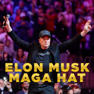 Unleash Your Dark Gothic Patriotism: The MAGA Hat for the Night 8 Elon’s new MAGA hat - ULTRA DARK MAGA HAT