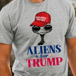 Extraterrestrial Support for Trump: Vote Trump 2024 with Alien Style 6 Extraterrestrial For Trump Shirt, Funny Alien Trump 2024 Support Shirt, Trump Alien Shirt, MAGA Hat Alien Shirt, Vote Trump 2024 Shirt2