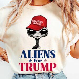 Extraterrestrial Support for Trump: Vote Trump 2024 with Alien Style 7 Extraterrestrial For Trump Shirt, Funny Alien Trump 2024 Support Shirt, Trump Alien Shirt, MAGA Hat Alien Shirt, Vote Trump 2024 Shirt3
