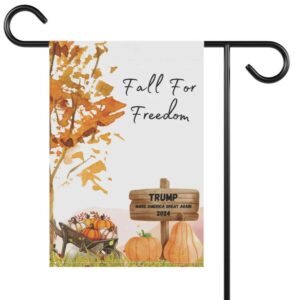 Fall Garden Flag, Trump Flag, Trump Supporter, Fall Tree Garden Flag, Fall Yard Decor, Trump Yard Decor, Fall For Freedom Flag, MAGA Flag 6 Fall Garden Flag, Trump Flag, Trump Supporter, Fall Tree Garden Flag, Fall Yard Decor, Trump Yard Decor, Fall For Freedom Flag, MAGA Flag2